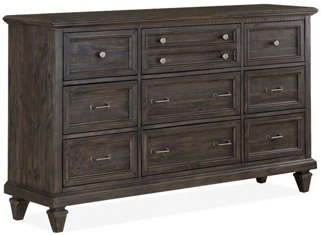 Magnussen Home® Calistoga Weathered Charcoal Drawer Dresser-0