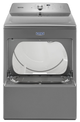 Maytag® 7.4 Cu. Ft. Metallic Slate Front Load Electric Dryer-1