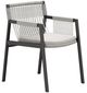 Four Hands Shuman Aluminum/Fabric Outdoor Dining Chair-0