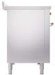 Ilve® Nostalgie II Noblesse 48'' Stainless Steel Pro Style Induction Range with Copper Trim-2