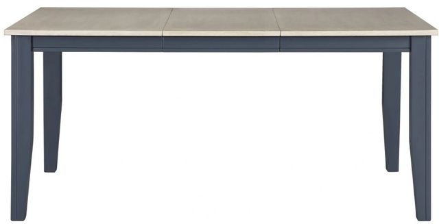 American Wholesale Furniture 5-Piece Gray Dining Table Set with Graphite Base-2