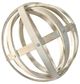 A & B Home White Decorative Ball-0