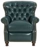 BarcaLounger® Vintage Presidential Highland Emerald Manual Recliner-2