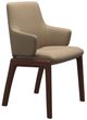 Stressless® by Ekornes® Customizable Laurel Large Low Back Dining Arm Chair with Rounded Legs-0
