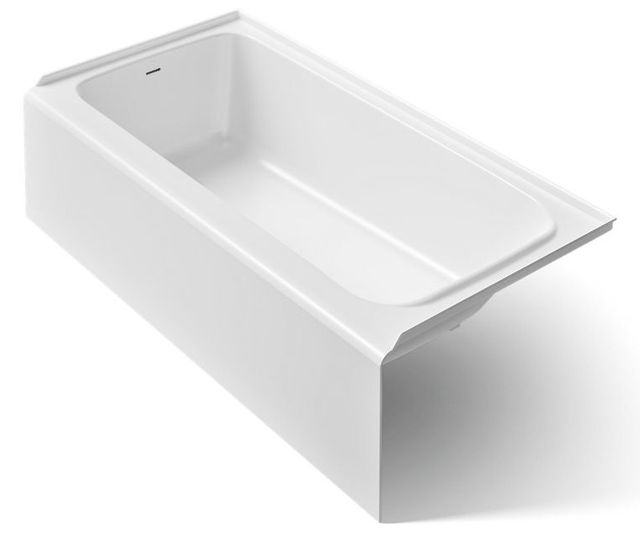 KOHLER® Avec® Biscuit 60" x 32" Alcove Bath - Left Drain-0