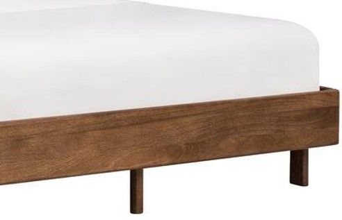Jaipur Furniture Hubacher Brown/White Queen Panel Bed-1