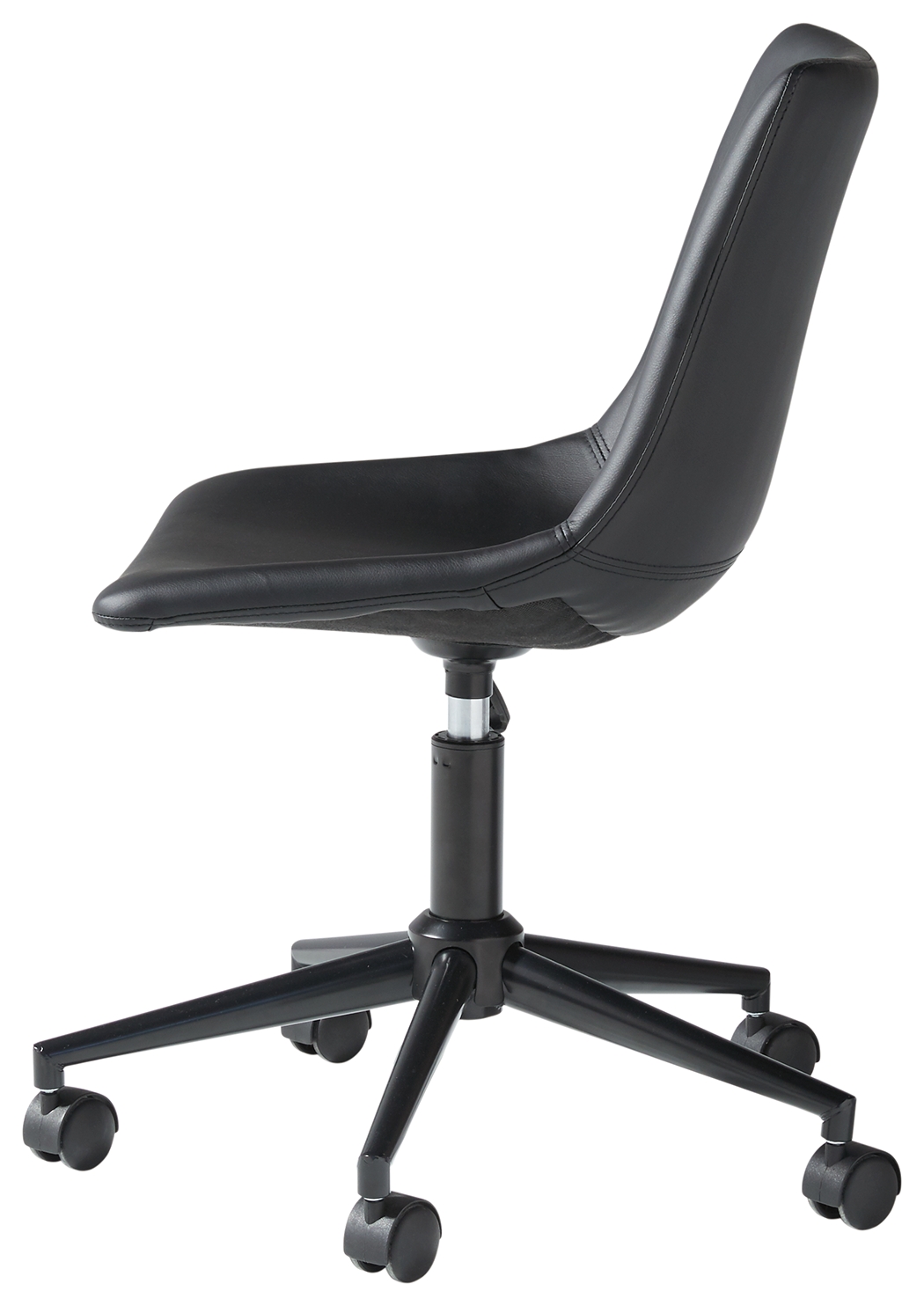 Black swivel office chair discount