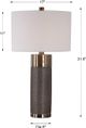 Uttermost® Brannock Metallic Golden Bronze Table Lamp-2