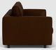EQ3 Cello Narrow Leather Angled Arm Loveseat-3