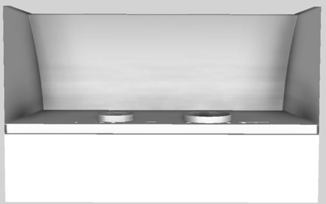 Vent-A-Hood® 48" White Wall Mounted Range Hood-3