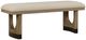 Magnussen Home® Tristan Beige/Swiss Coffee Brown Upholstered Bench-0