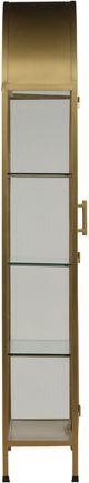 Dovetail Furniture Viridian Brass Cabinet-4
