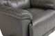 La-Z-Boy® Joshua Grey Leather Manual Rocking Recliner-3