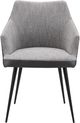 Moe's Home Collection Beckett Grey Dining Arm Chair-1