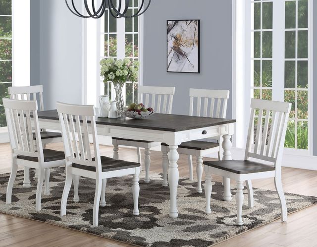 Steve Silver Co. Joanna Ivory/Mocha Dining Side Chair-1