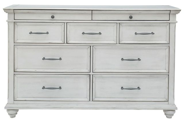 Benchcraft® Kanwyn Whitewash Dresser-1
