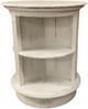 Vintage Furniture Chalet Round Accent Table-1