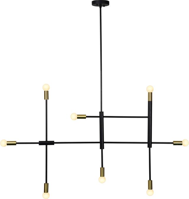 Renwil® Reegler Black Powder Pendant Light-2