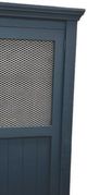 Million Dollar Rustic Deep Teal Wire Door Pantry-1