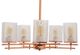 YHD Copper 5-Light Chandelier-1