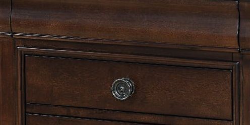 Elements International Cameron Cherry Nightstand-1