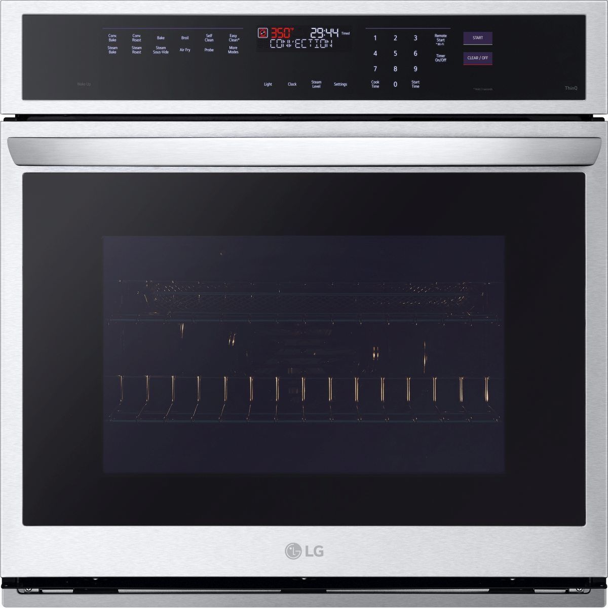 LG 30” PrintProof® Stainless Steel Built In Single Electric Wall Oven