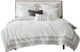 Olliix by INK+IVY Gray Full/Queen Mill Valley Reversible Cotton Comforter Set-0