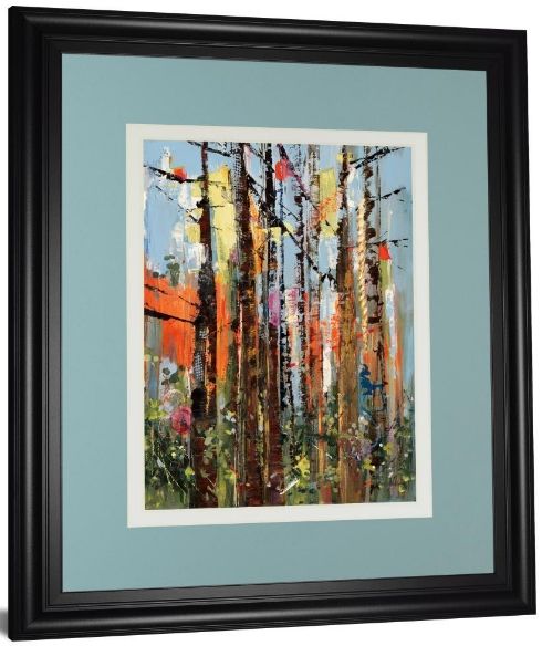 Classy Living Rebecca Meyers Eclectic Forest 34"W Wall Art-3