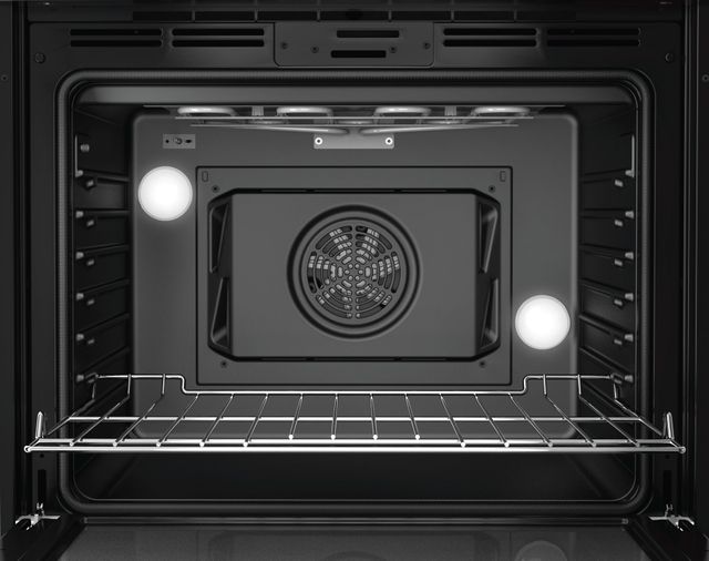 Bosch 800 Series 30" Black Stainless Steel Single Electric Wall Oven-1