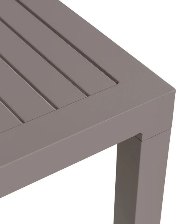 Liberty Furniture Plantation Key Granite Cast Aluminum Outdoor Rectangular Leg Table-4