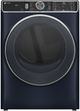 GE Profile™ Sapphire Blue Front Load Washer & Electric Dryer Laundry Pair-2