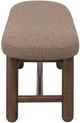 Modus Furniture Astor Claystone Upholstered Dining Bench-2