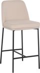 TOV Furniture Sydney 2-Piece Taupe Velvet Counter Stool-4
