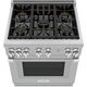 Thermador® Pro Harmony® 30" Stainless Steel Free Pro Style Dual Fuel Range-2