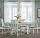 Liberty Furniture Lindsey Farm 5-Piece Sandstone/Weathered White Trestle Table Set-1