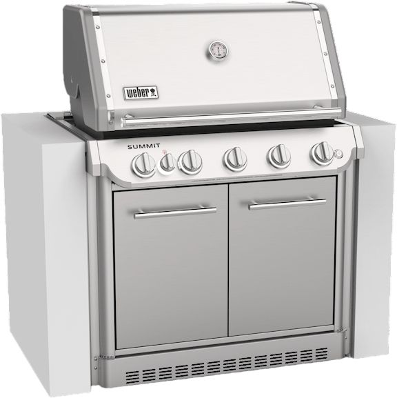 Weber® Summit® SB38 S 5-Burner Stainless Steel Built-In Natural Gas Grill-2