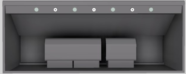 Vent-A-Hood® 60" Gunsmoke Wall Mounted Range Hood-2