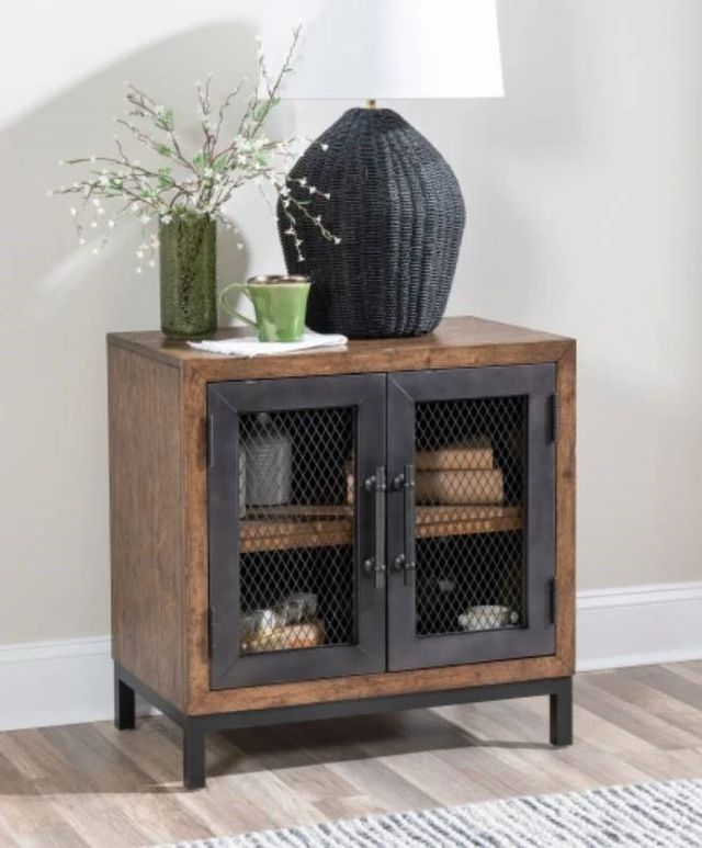 Legacy Classic Artisan's Place Vintage Pine 2-Door Nightstand-2