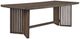 Magnussen Home® Kavanaugh Weathered Kona Brown Trestle Dining Table-0