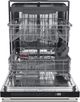 FORNO® Pozzo 30" White Top Control Dishwasher-2