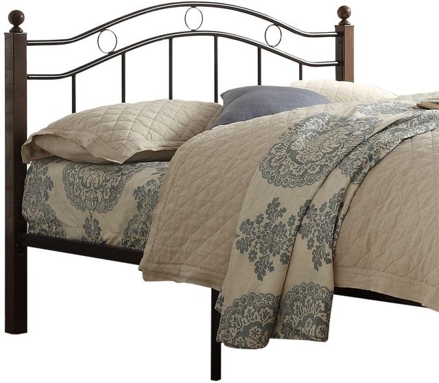 Homelegance® Averny Black/Brown Full Platform Bed-2