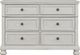 Signature Design by Ashley® Robbinsdale 2-Piece Antique White California King Panel Bed Set-2