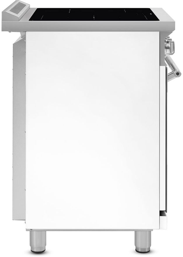 Smeg Professional 20" Matte White Freestanding Induction Range-1