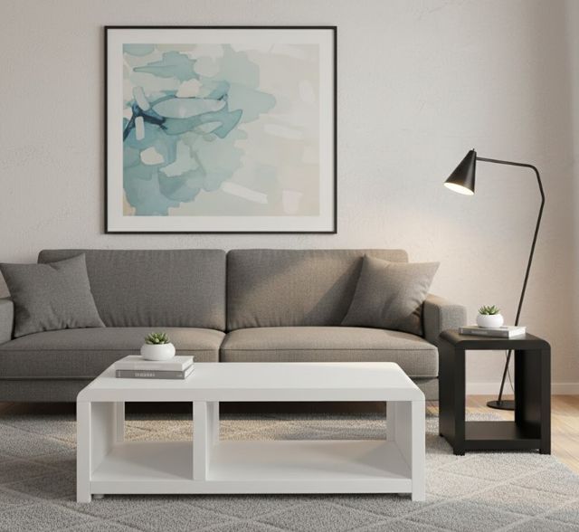 aspenhome® Taylor Black End Table-1