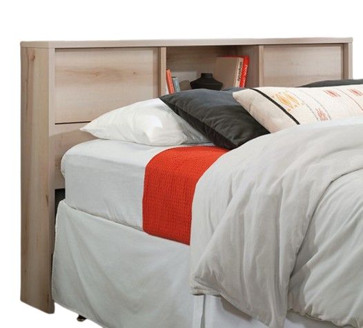 Sauder® Harvey Park® Pacific Maple® Full/Queen Bookcase Headboard