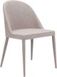 Moe's Home Collection Burton 2-Piece Light Grey Dining Chair Set-0