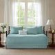 Olliix by Madison Park 6 Piece Blue Peyton Reversible Daybed Cover Set-1