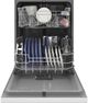 GE® 24" White Built-In Dishwasher-3