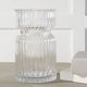 Renwil® Gladys Clear Fluted Vase-1