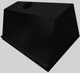 Vent-A-Hood® 48" Wall Mounted Range Hood-Black-1
